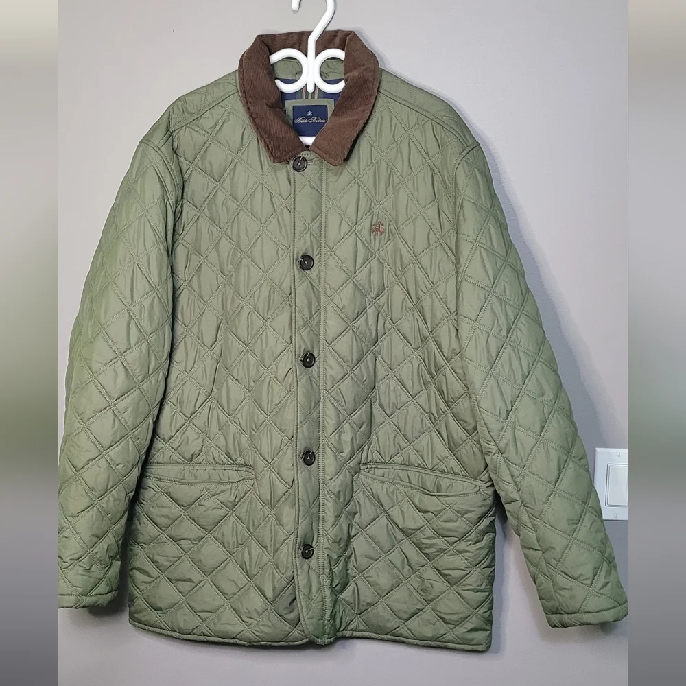 Brooks Brothers Men's Paddock Diamond Quilted Coat XXL Big & Tall - Picture 4 of 10